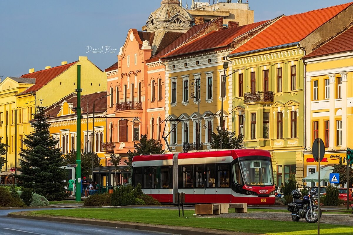 Arad Public Transport Streetcar