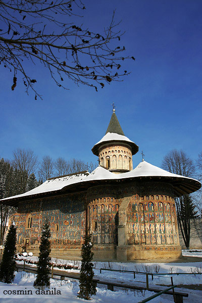 THE PAINTED MONASTERIES OF BUCOVINA, NORTHERN ROMANIA
VORONET PAINTED MONASTERY Image