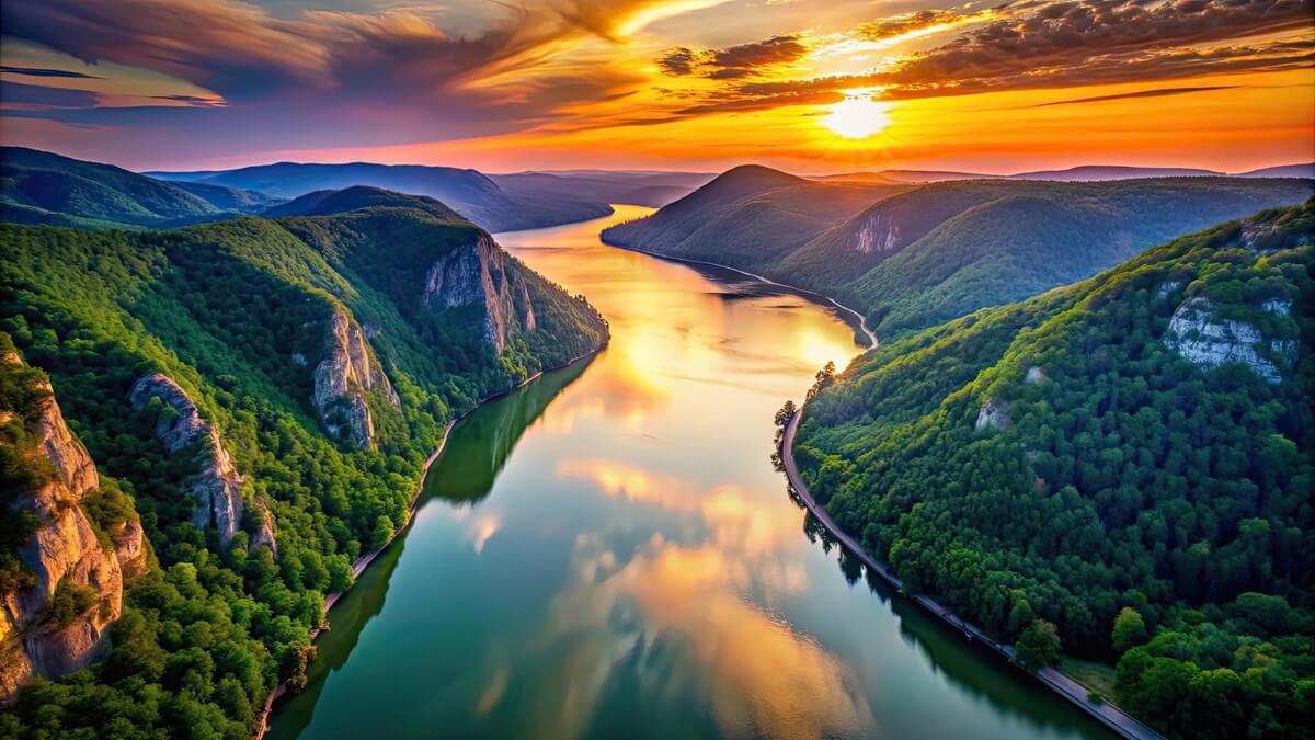 Danube River Gorge – the Iron Gates