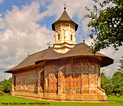 The Painted Monasteries of Bucovina & Moldova  -
Moldovit Painted Monastery Image