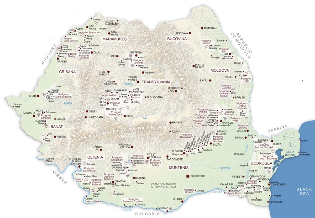 romania-wine-regions-and-main-vineyards