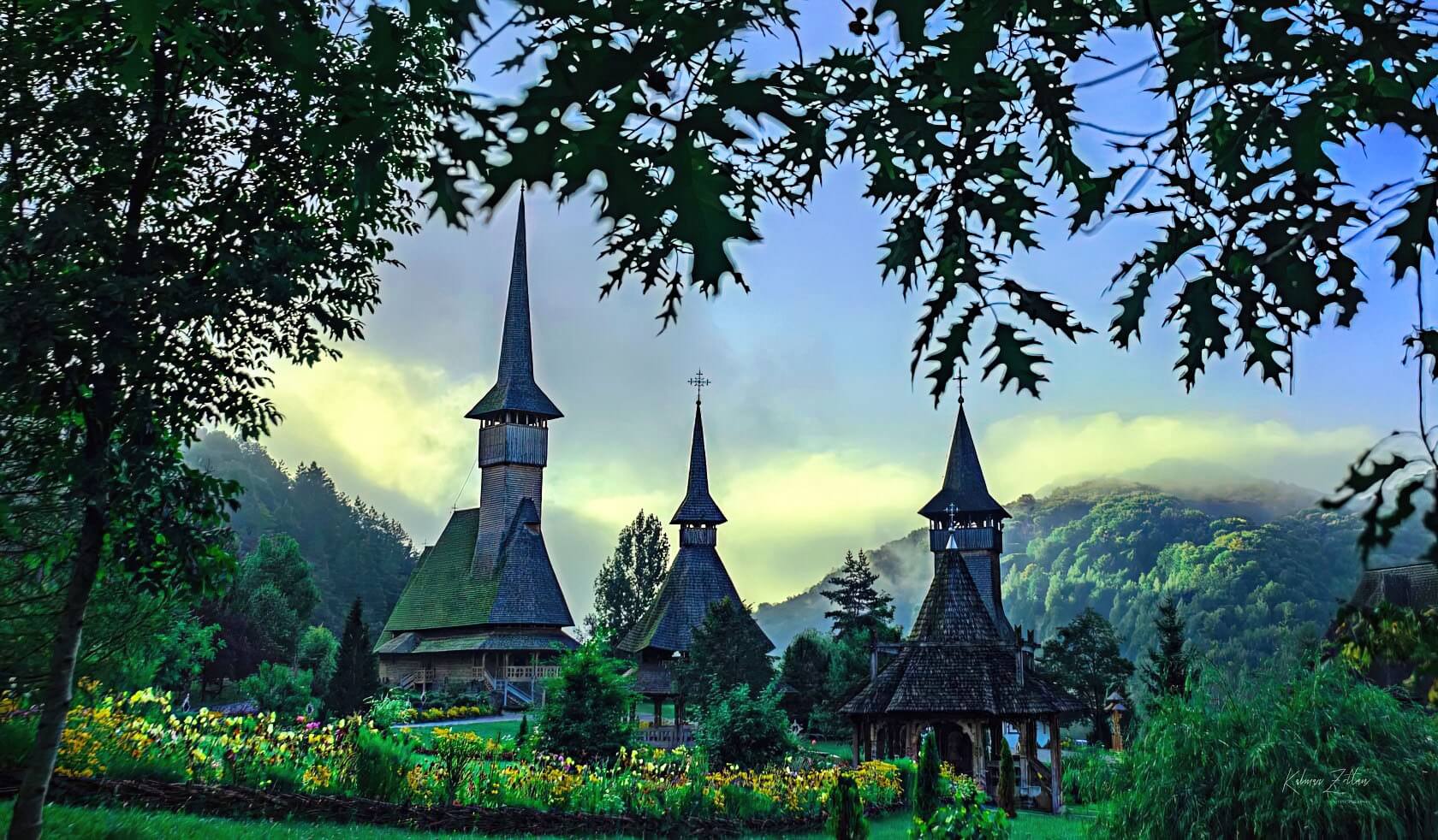 monastery barsana in maramures region