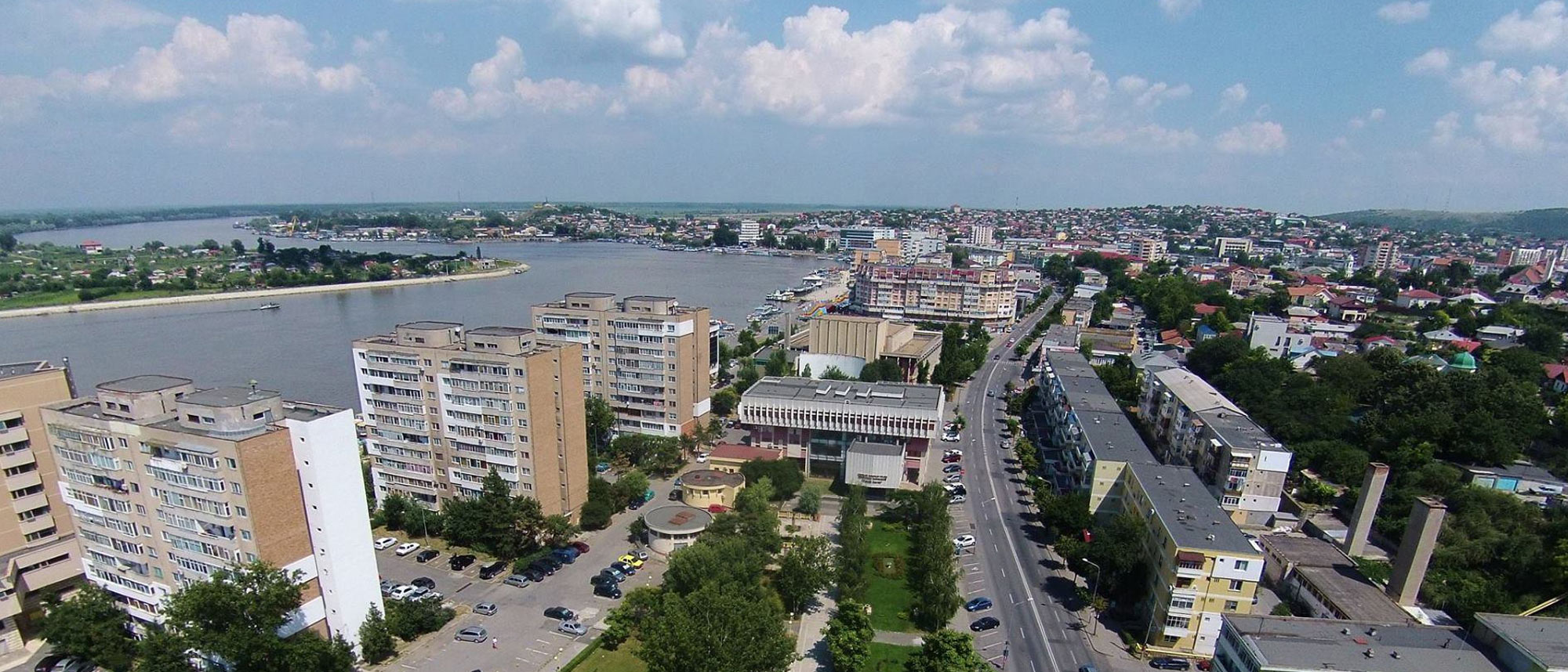 Town of Tulcea General View