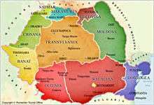 Romania Historical Regions