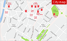 Sibiu - City Map ( Harta Orasului Sibiu )